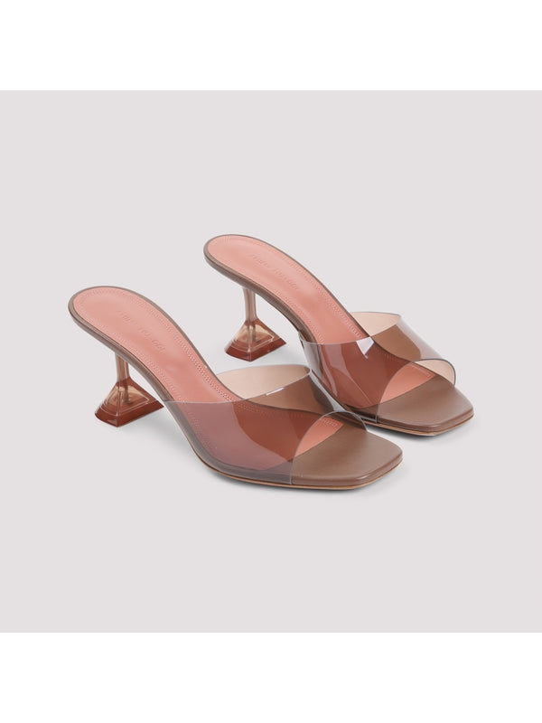 Lupita Sheer Sandal Heel