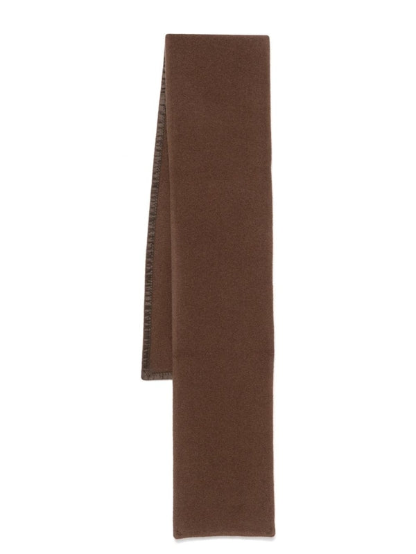 Brown Wool Scarf