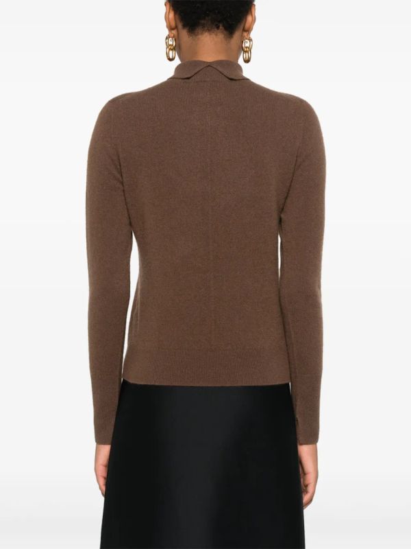 High Neck Cashmere Knit