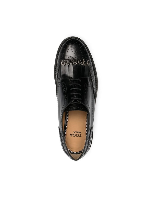 Polido Leather Derby Shoes