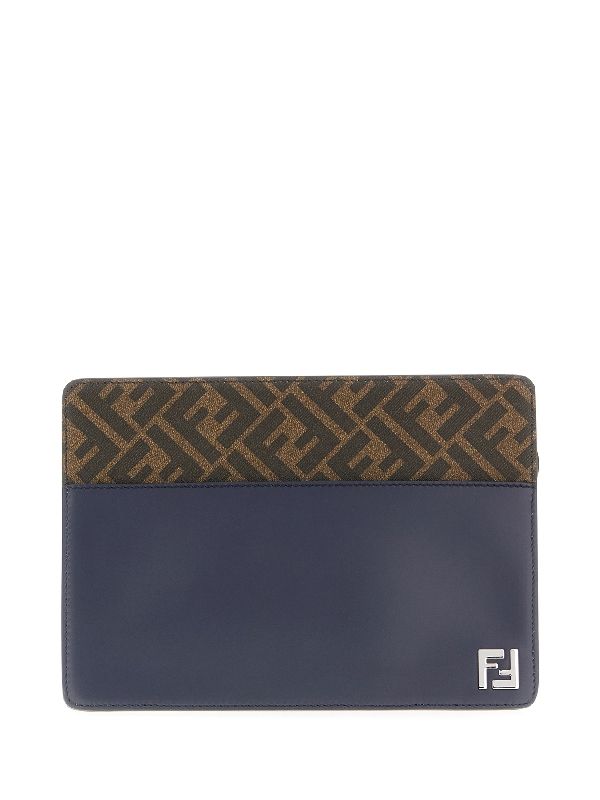 Zucca Monogram Pattern Clutch