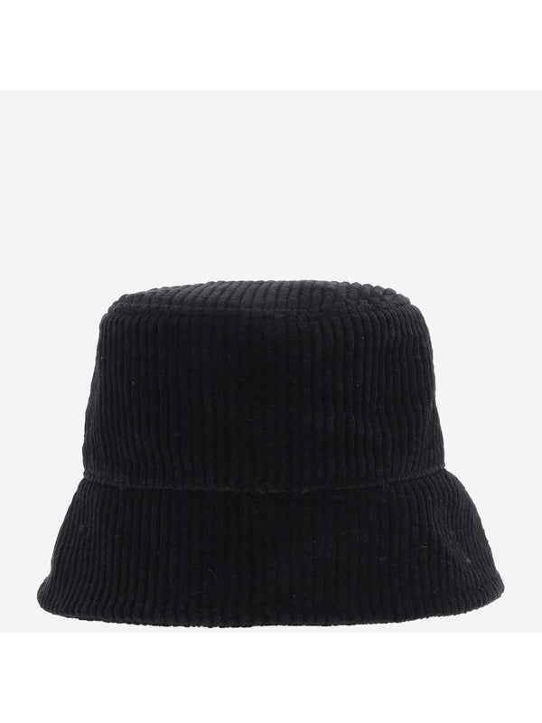 Logo Patch Corduroy Bucket Hat