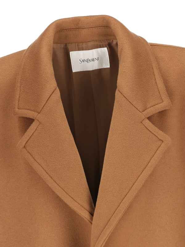 Wool Single-Breasted Jacket