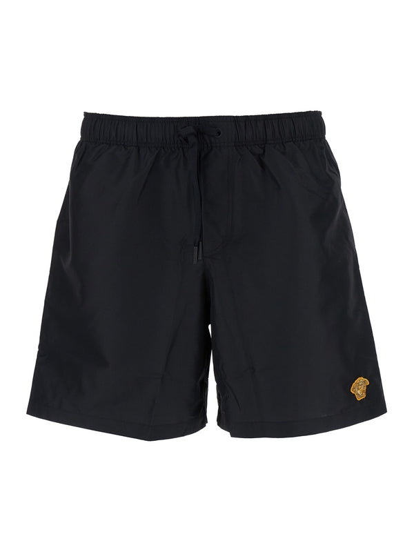 Versace Black Swim Shorts