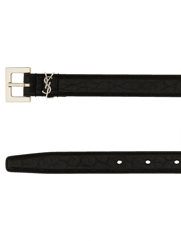 Cassandra Buckle Leather Belt