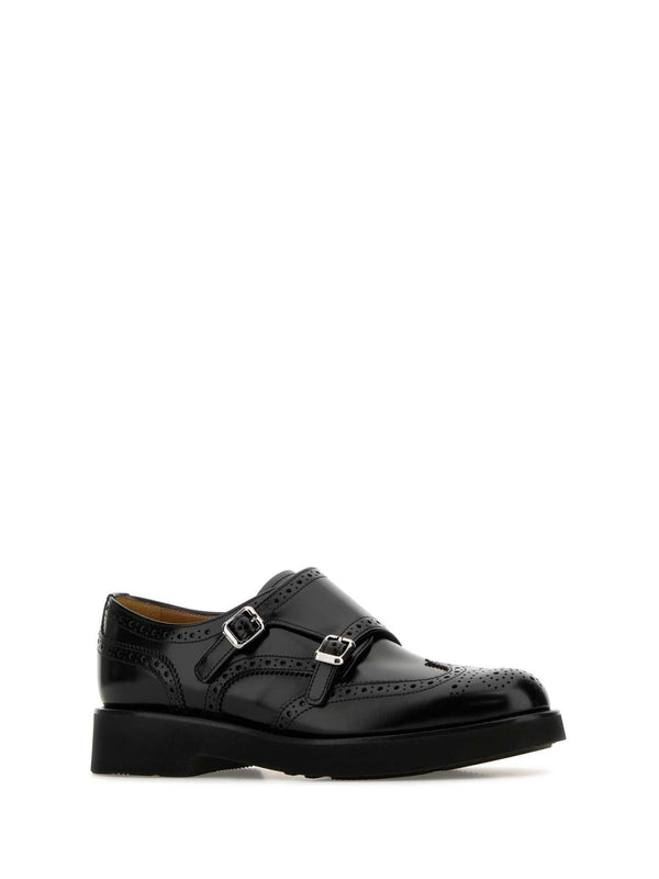 Buckle Strap
  Leather Loafers