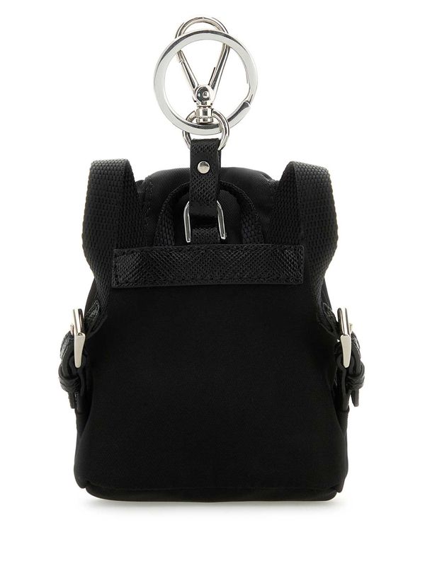 Triangle Logo Backpack Pouch Keyring