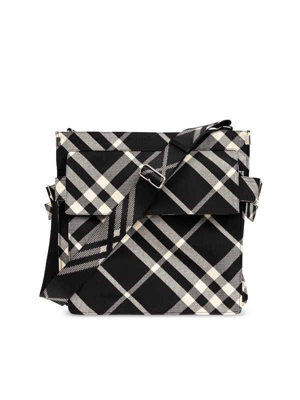 Trench Check
  Pattern Medium Tote Bag