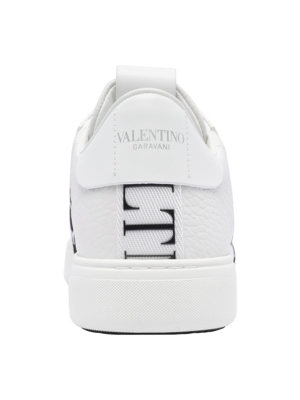 Valentino White Low Top Sneakers