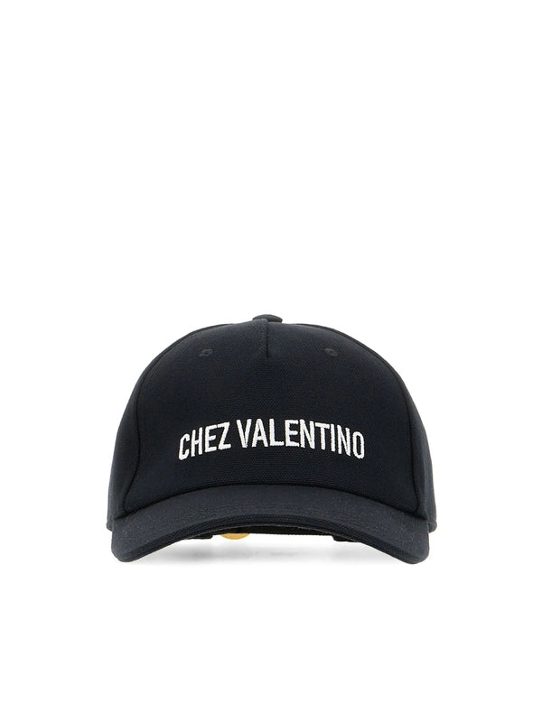 Valentino Black Cap
