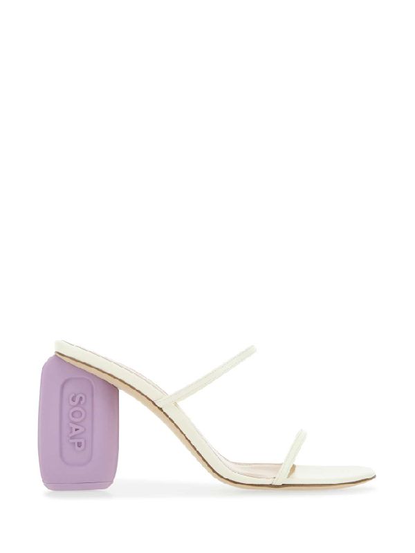 Soap Goatskin Sandal Heelss