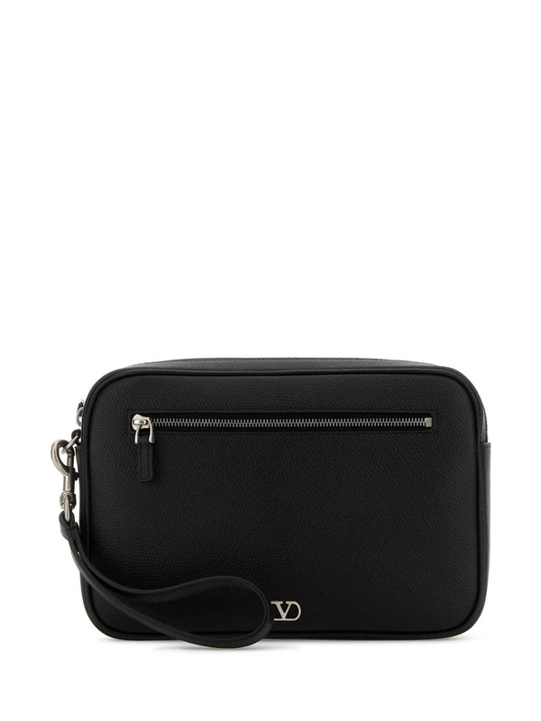Valentino Black Clutch Bags