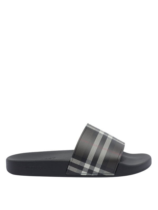 Burberry Black Slides