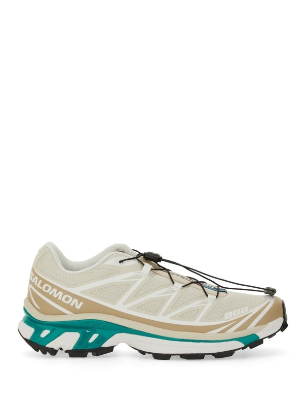 Salomon Beige Low Top Sneakers