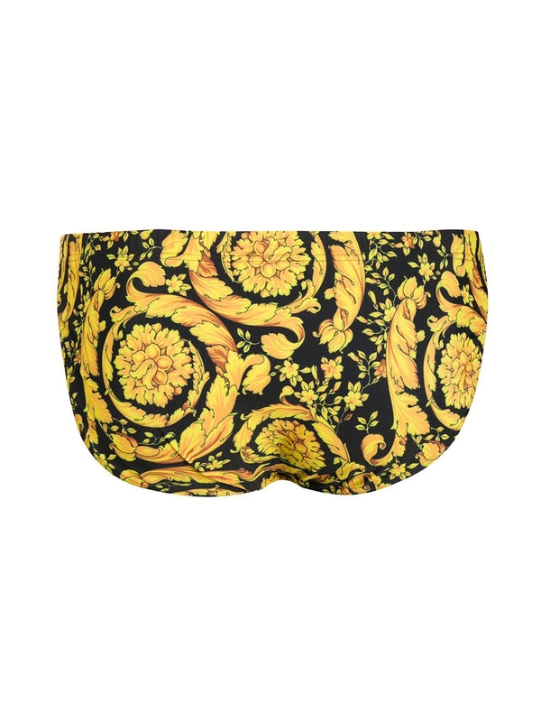 Baroque Pattern Swim Panties