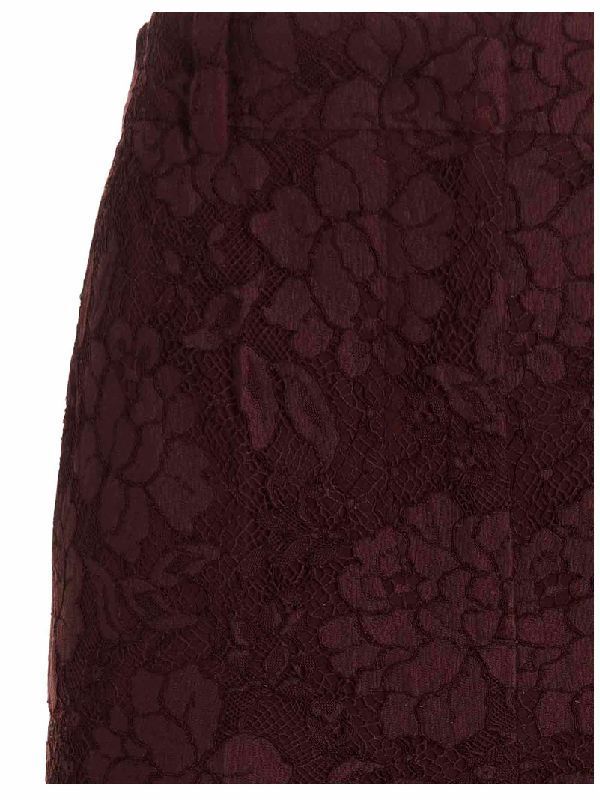 Flower Lace Pencil Skirt