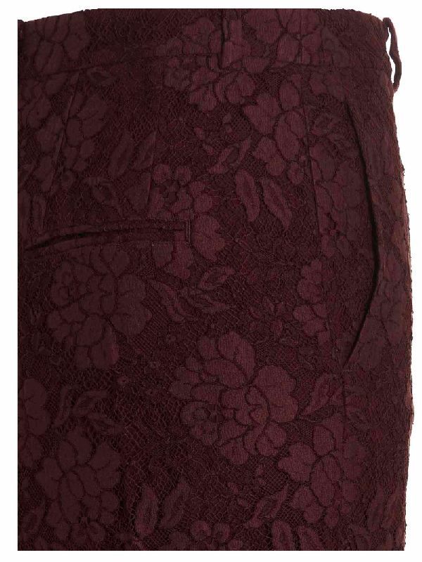 Flower Lace Pencil Skirt