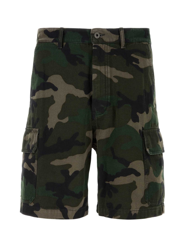 Camouflage Bermuda Cargo Shorts
