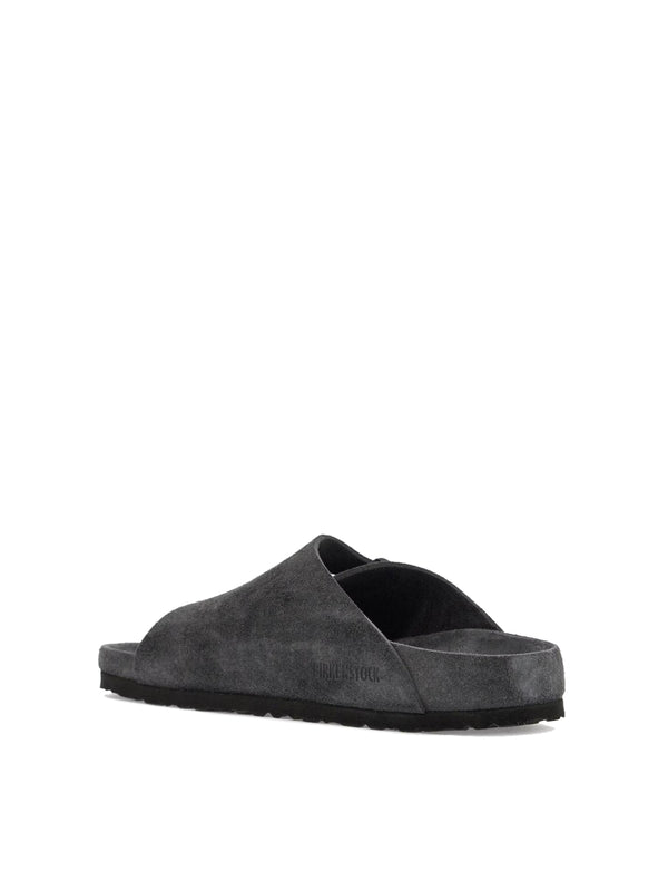 Zurich Grey Suede Sandals