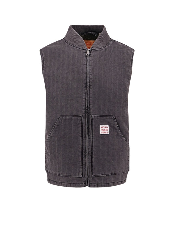 Levi'S Grey Vests