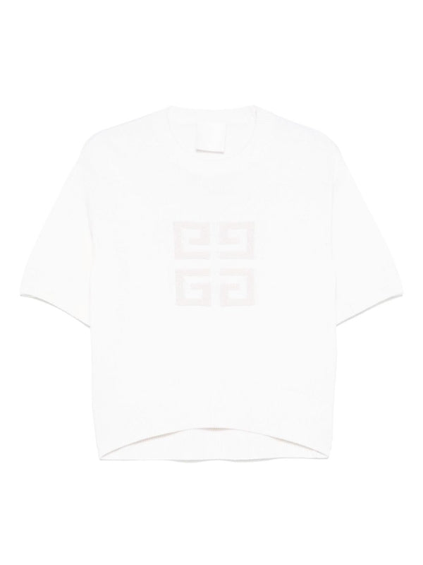 4G Logo Detail Cashmere Knit