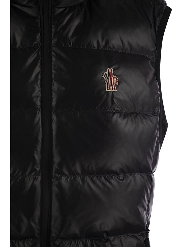 Logo Patch Padded Vest