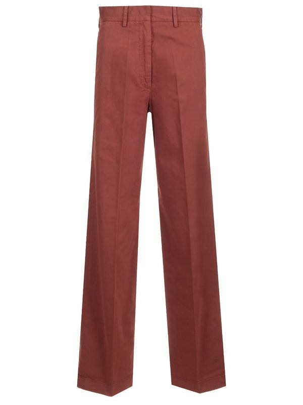 Soft Cotton Twill Trousers