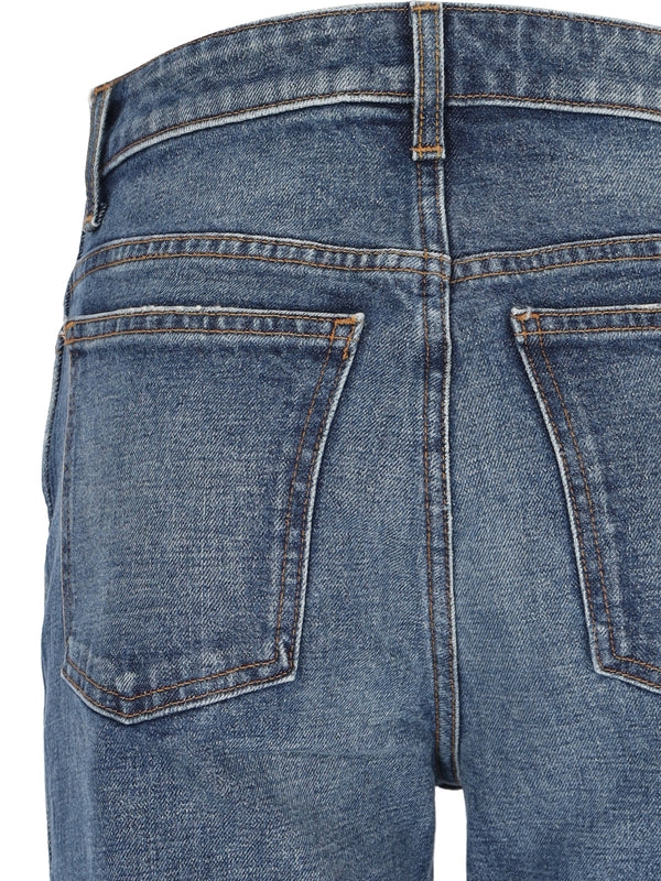 KHAITE - Danielle Straight Denim Pants - Jente