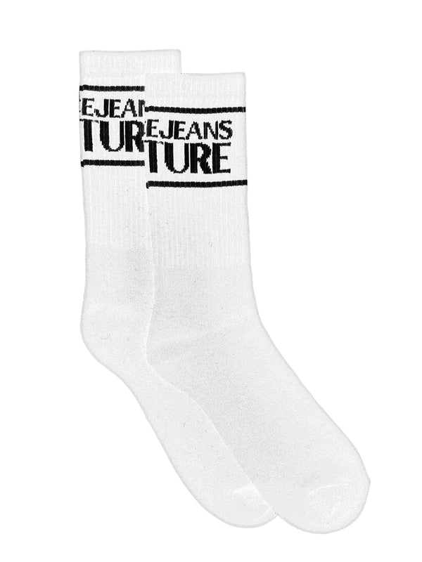 Logo Detail Rib Cotton Socks