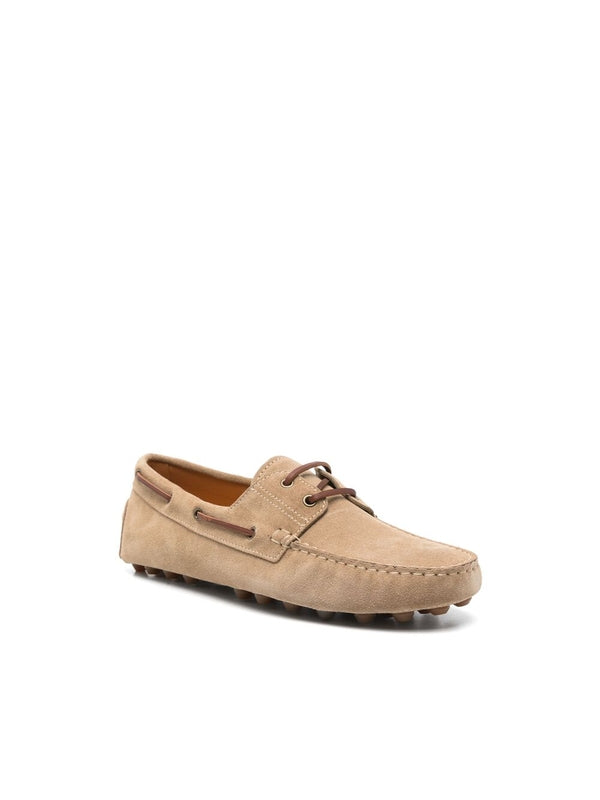 Pebbletab Lace-Up Suede
  Driving Shoes