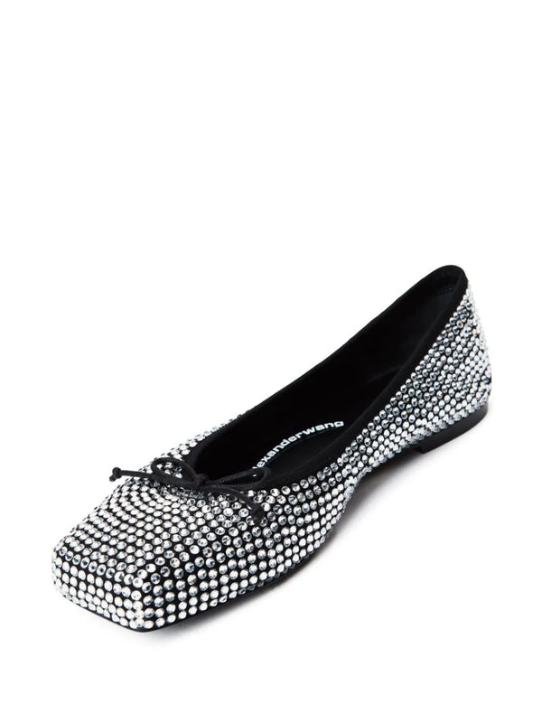 Billie Rhinestone Flat Shoes