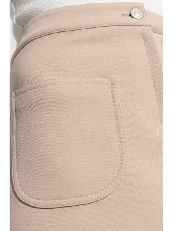Beige 2 Pocket Skirt