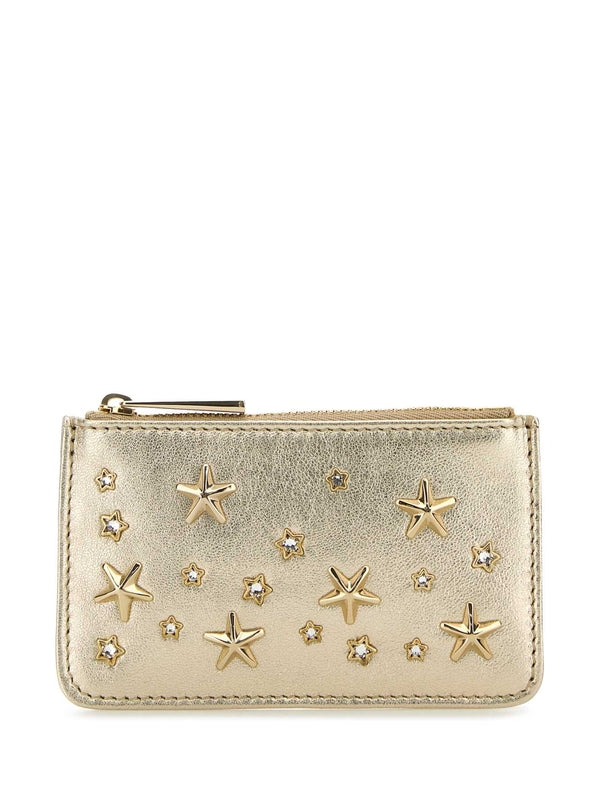 Nancy Metallic Leather Coin Wallet