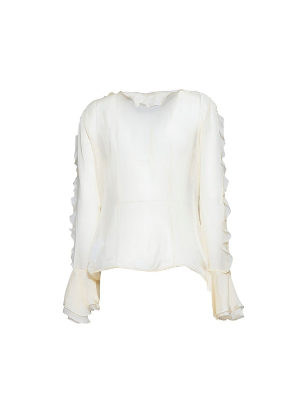 Ruffle Embellished Blouse