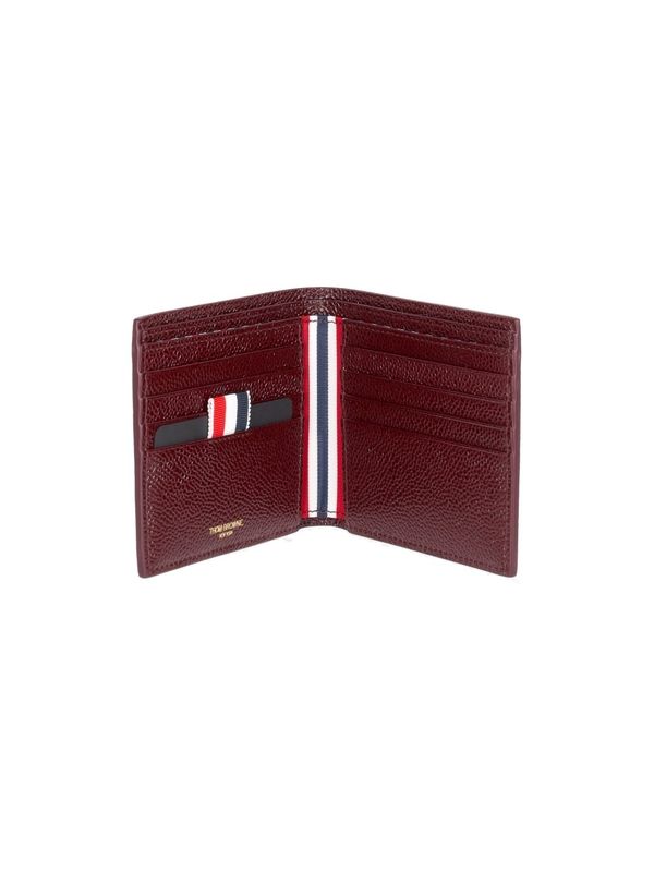 Thom Browne Burgundy Wallet
