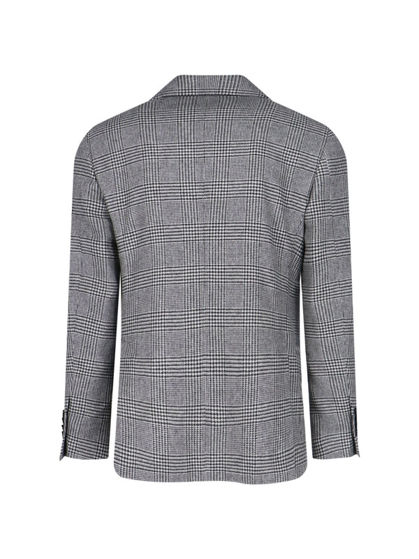 LARDINI - Boutonniere Wool Single Blazer - Jente