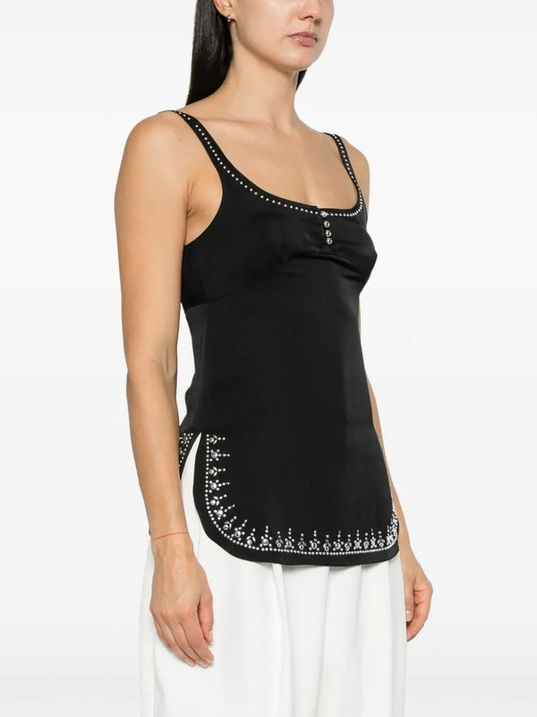 Bijou Embellished Sleeveless Top