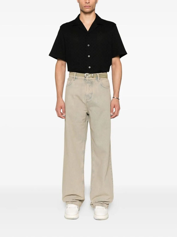 Amiri Beige Denim Pants