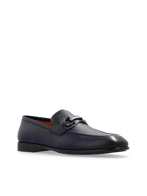 Gancini
  Ornament Leather Loafer