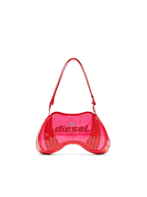 Play Logo Glossy Shoulder Bag