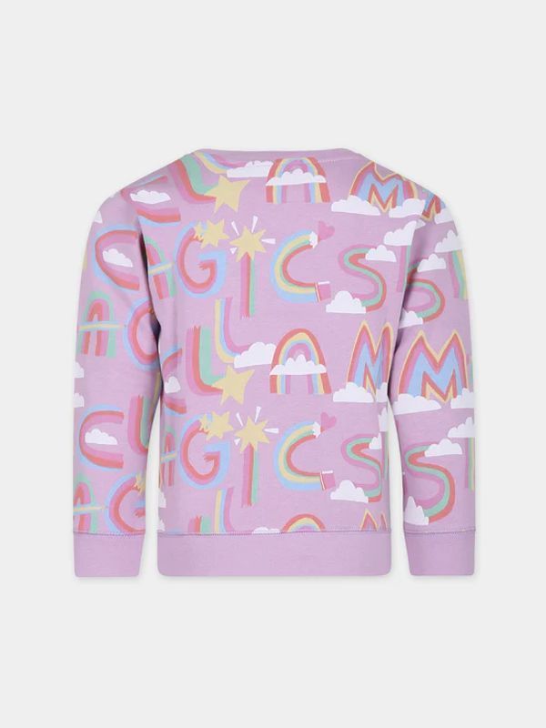 Allover Printing Sweatshirt