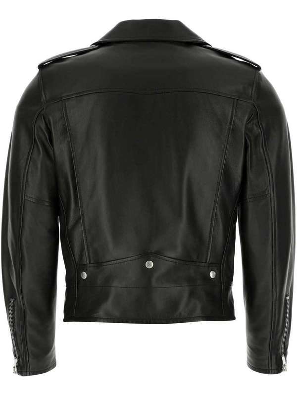 Multi Zipper Detail Biker Jacket