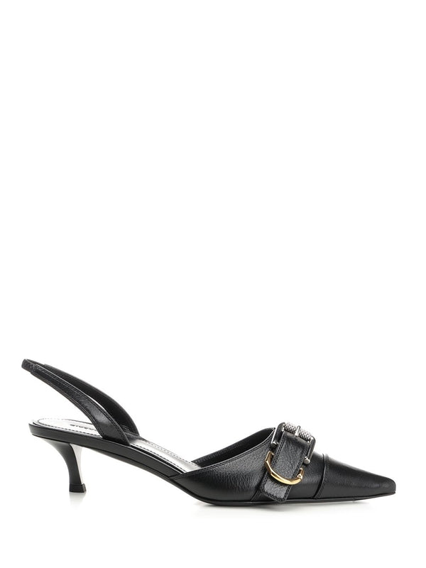 Voyou Leather Slingback Heel