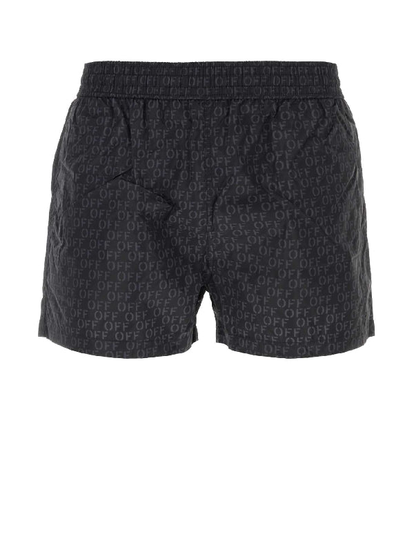 Allover Logo Swim Shorts