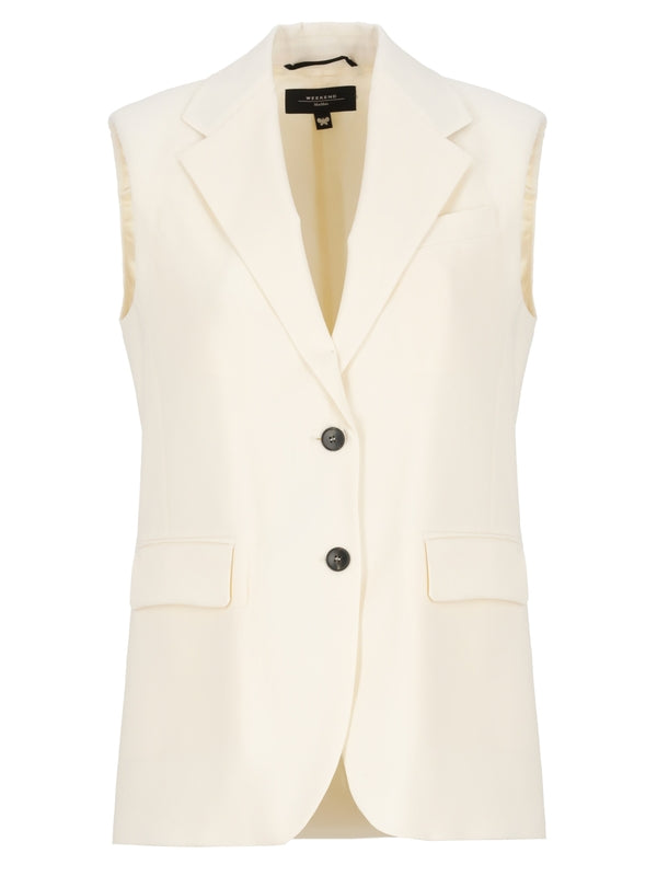 Donna Wool Vest Jacket