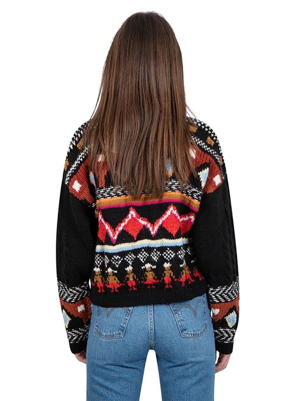 Sacha Fringe Wool Knit