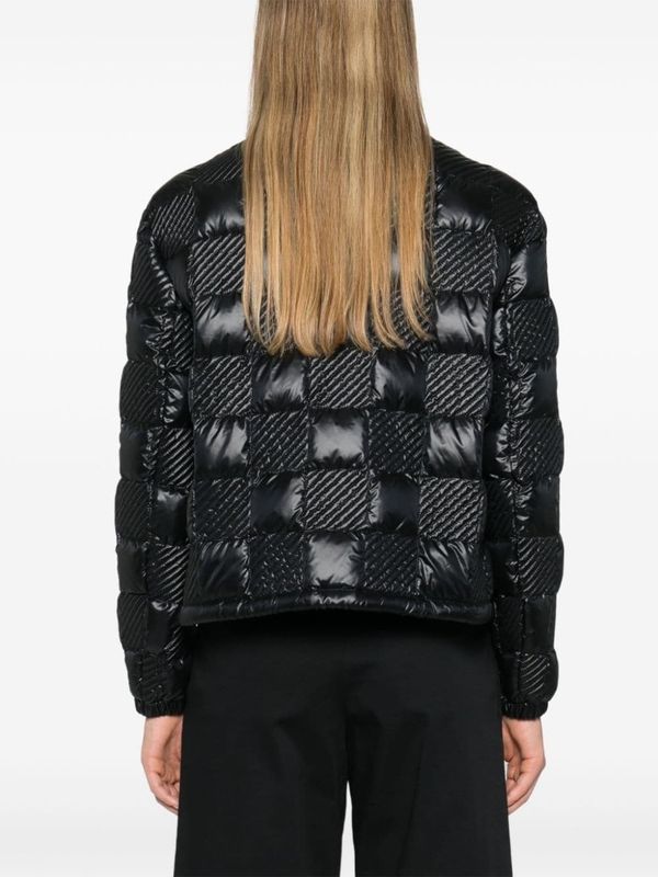 Ancy Quilted Highneck Puffer