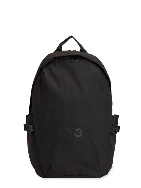 Y-3 Black Backpacks