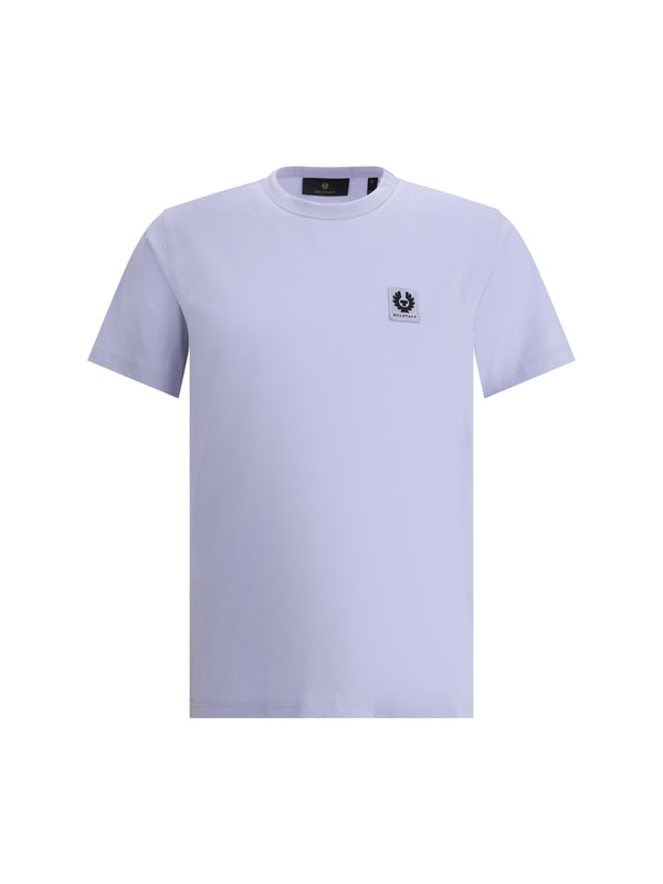 Logo Patch Cotton Short Sleeve T-Shirt