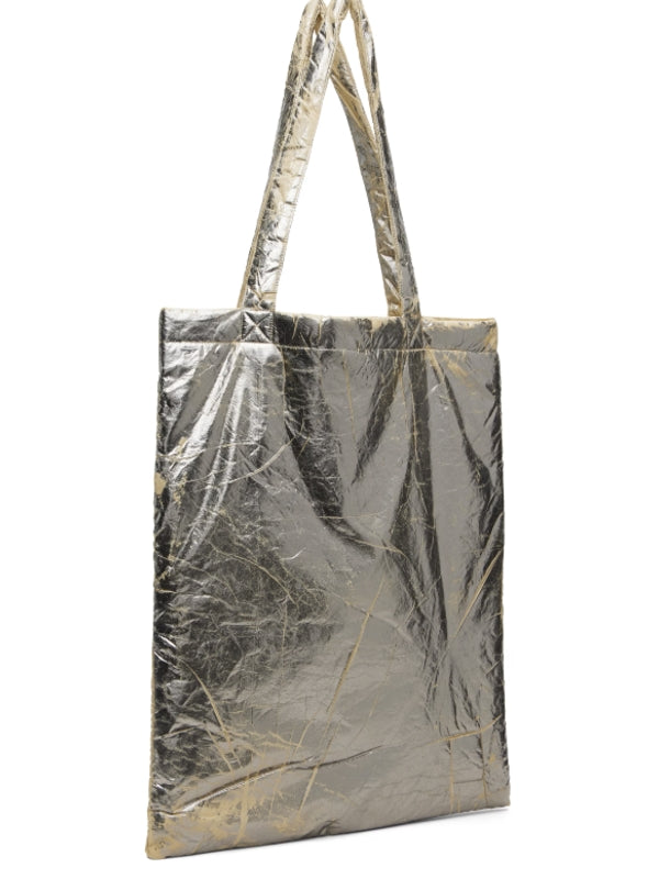 Rick Owens Silver Tote Bags